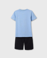 Conjunto Bermuda Batman Azul Zippy Comic